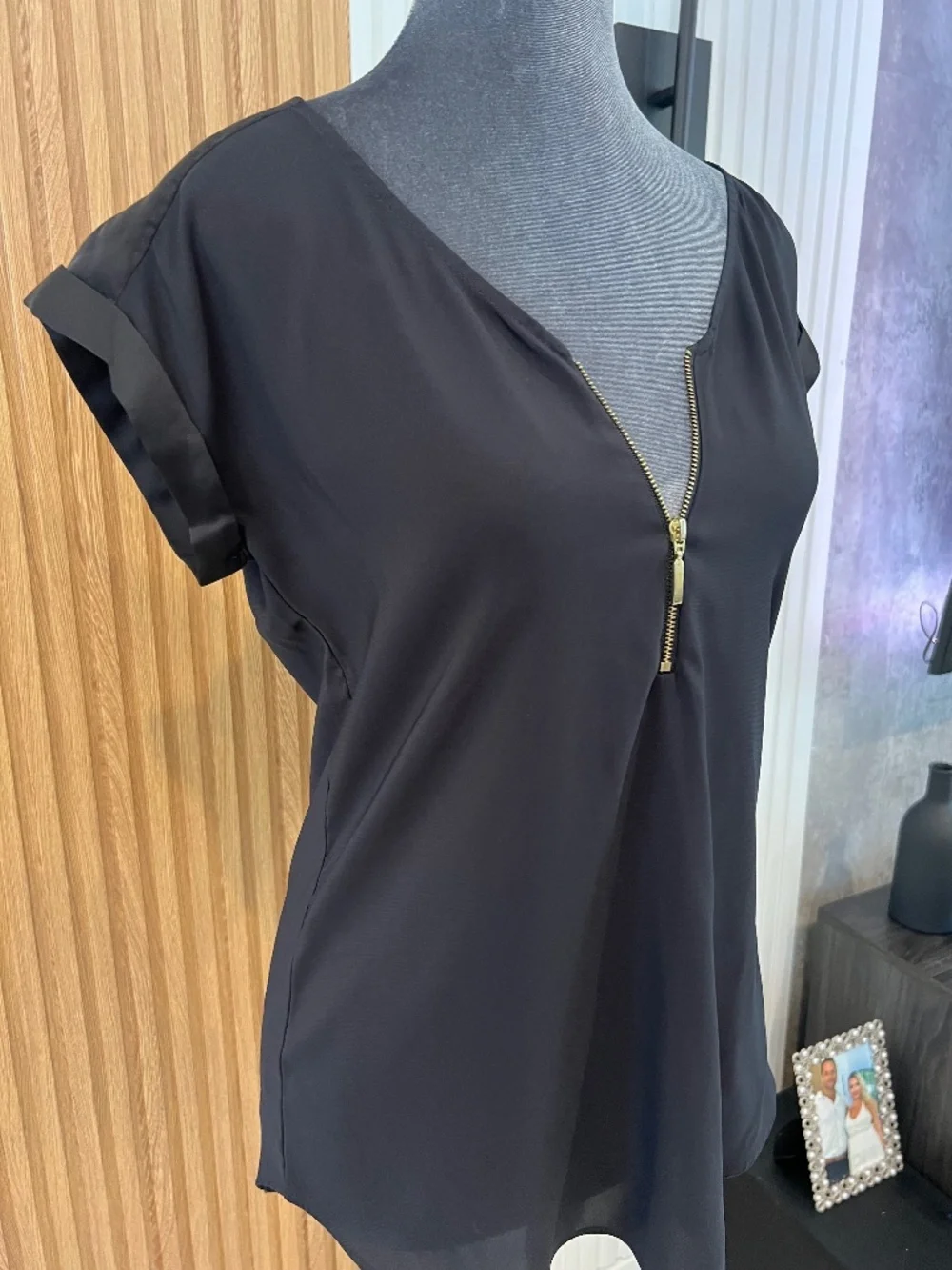 Express black blouse